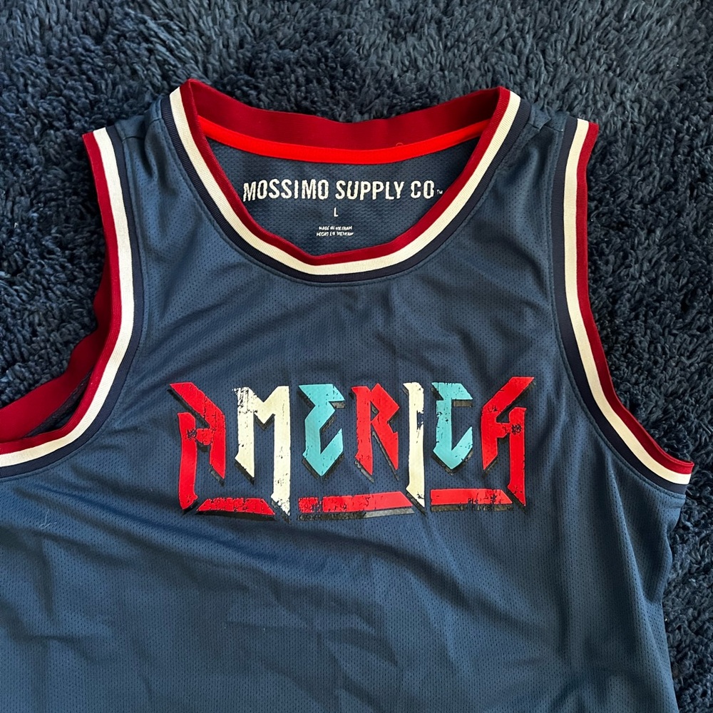 Mossimo Supply Co. Patriotic Graphic Tank